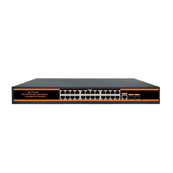 Secureye S-24FE-2UG-2UF Fast Ethernet Poe Switch