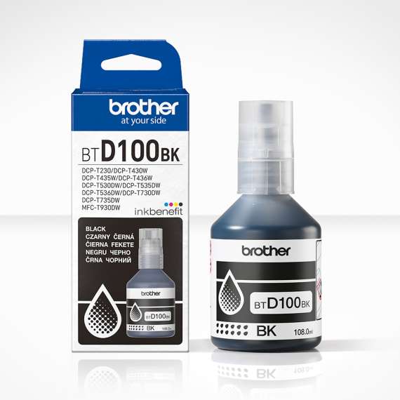 Brother BTD100BK Black Brother Ink Cartidge, 3 image