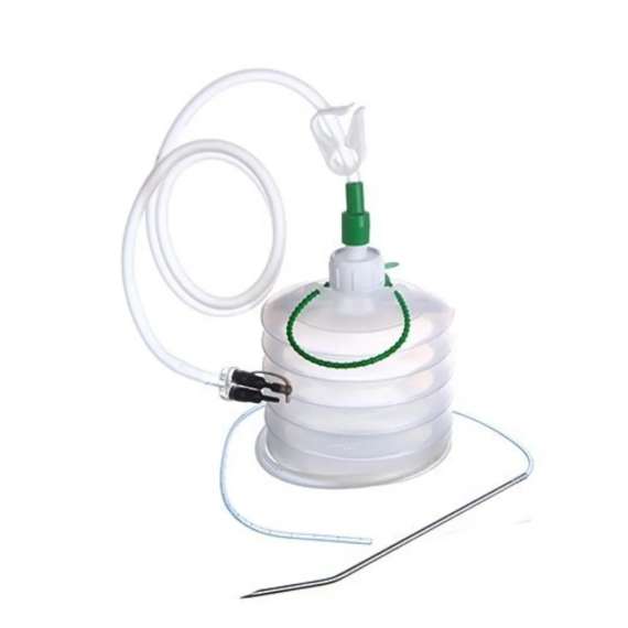 Polymed Polyvac Set Closed Wound Suction Unit, Tube Size: 10