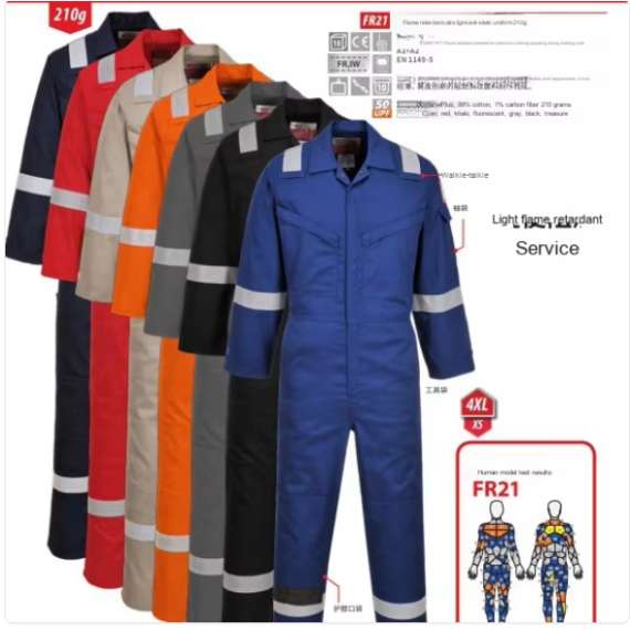 Anti-Static Flame Retardant Coverall
