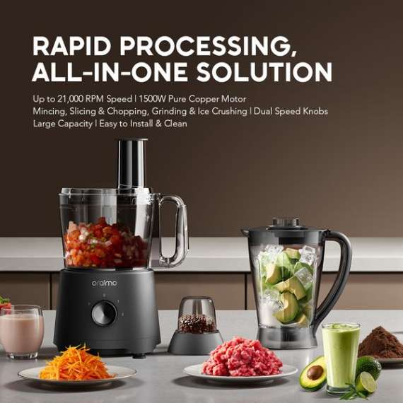 Oraimo OmniBlend 1500W 4-In-1 Multifunctional Blender, 2 image