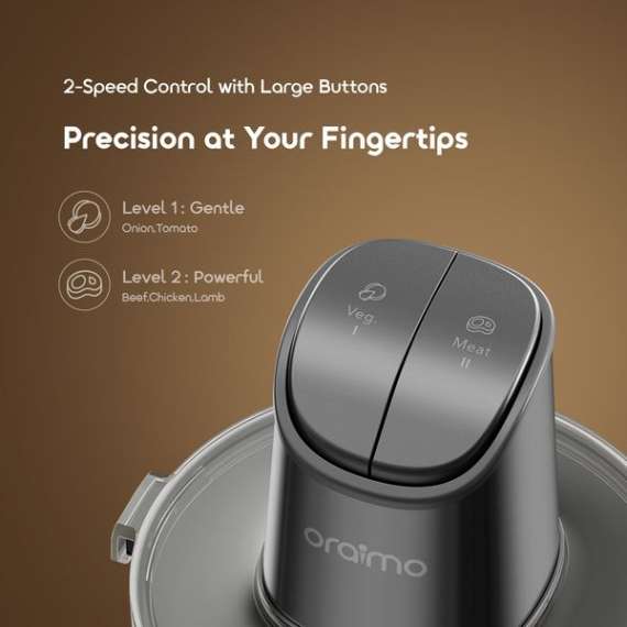 Oraimo PowerMince 4L 2-in-1 Powerful Meat Grinder, 6 image