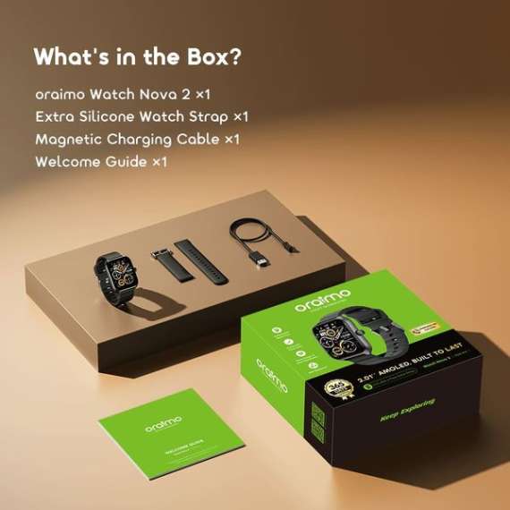 Oraimo Watch Nova 2 Amoled Smart Watch, 12 image