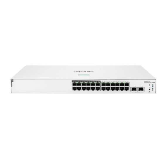 HPE Aruba Instant On 1830 Smart 24G 2SFP PoE+ 195W Switch