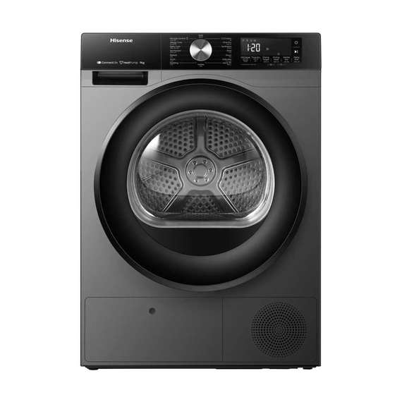 Hisense DH3S902BT Inverter Heat Pump 9KG Grey Dryer