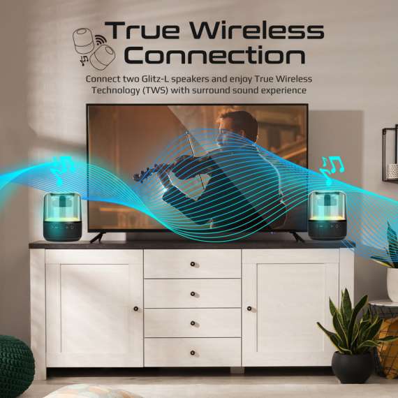 Promate 10Watt HD LumiSound 360 Surround Sound Speaker, 2 image