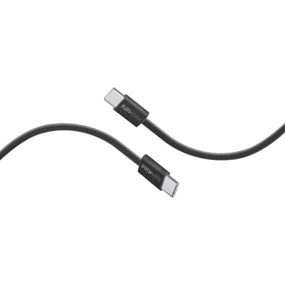 Promate 60W PD USB-C to USB-C 2M Cable