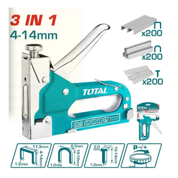 Total THT311425 4-14mm Staple gun
