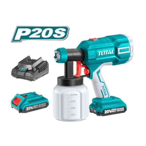 Total TSGLI20406 20v Lithium-ion spray gun