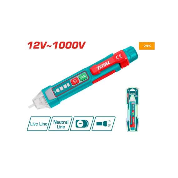 Total  THT100091 12V~1000V High sensitivity AC voltage detector