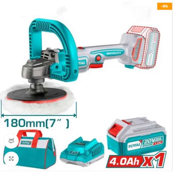 Total TAPLI2018 20v M14 Cordless polisher