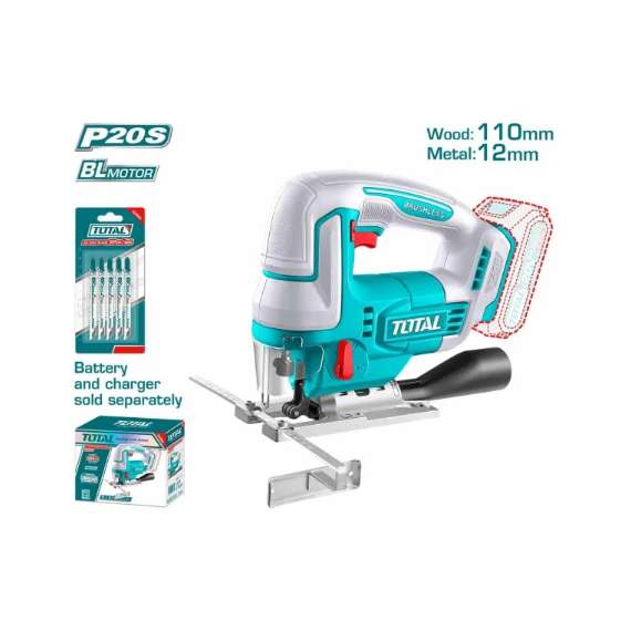 Total  TJSLI1008 20v Cordless jig saw