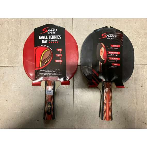 Sparo 5Star Table Tennis Bat