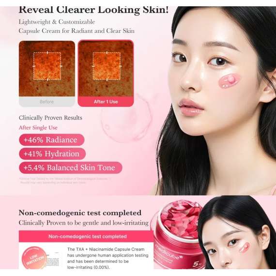 Medicube 55g TXA Niacinamide Capsule Cream, 3 image