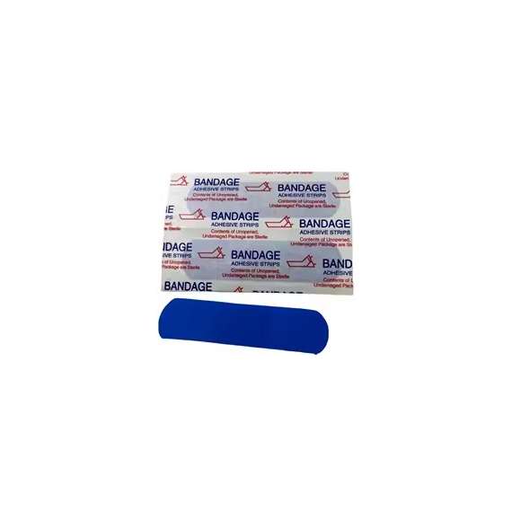Sterile Blue Detectable 100Pieces Plasters