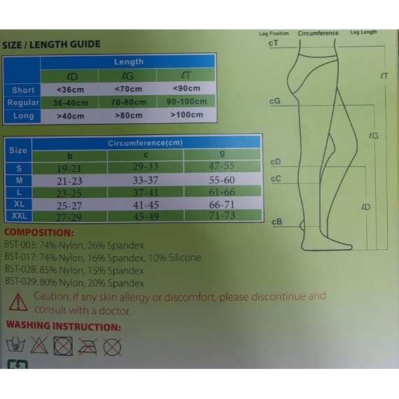 Orthoaid 20-30mmHg Medical Compression Stocking, 3 image