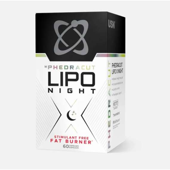 USN Phedra cut Lipo X Night 60 Capsules Fat Burner