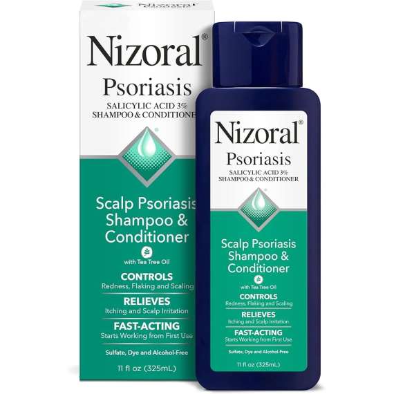 Nizoral Psoriasis 325ml Salicylic 3% Shampoo and Conditioner