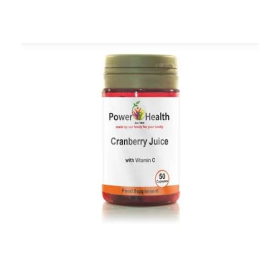 PowerHealth Cranberry Juice and Vitamin C 50 Capsules