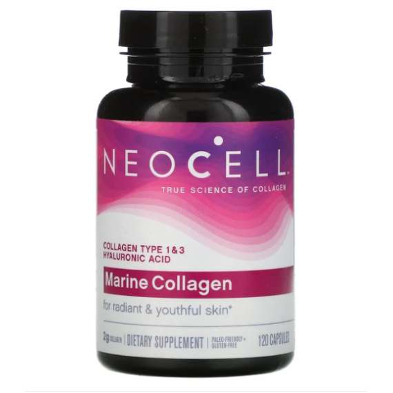 Neocell Marine Collagen with Hyaluronic Acid 120 Capsules