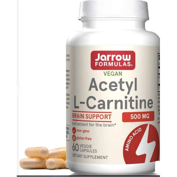 Jarrow Acetyl L-Carnitine 500mg Capsules