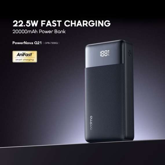 Oraimo PowerNova Q21 22.5W 20000mAh Power Bank, 2 image