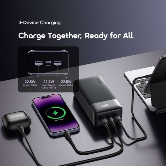 Oraimo PowerNova QF1 22.5W 27000mAh Power Bank, 8 image