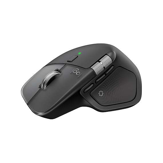 Logitech MX Master 4 Wireless and Bluetooth Rechargeable Mouse