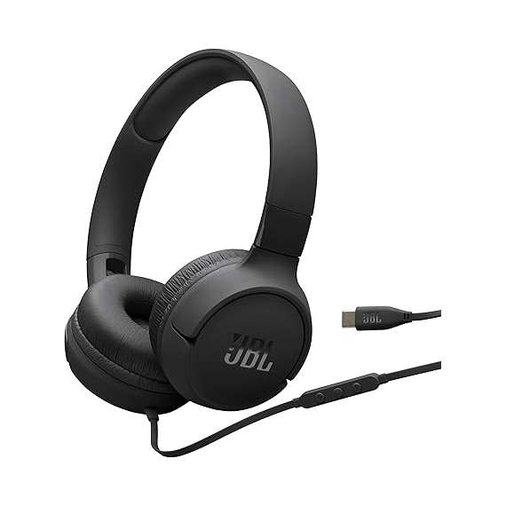 JBL Tune 520 USB-C Wired Headphones