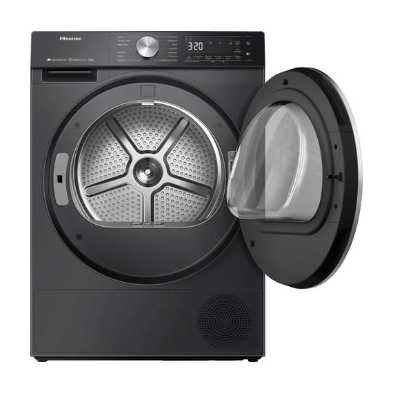 Hisense DH5S102BB 10KG Black Inverter Heat Pump Dryer, 3 image