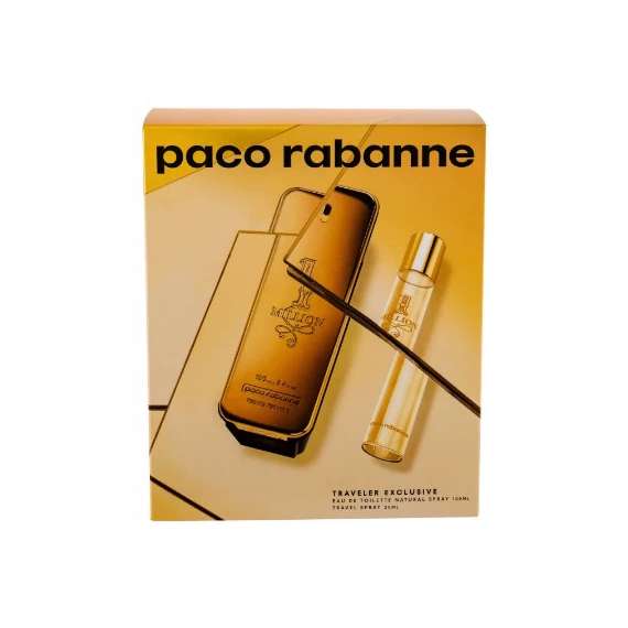 Paco Rabanne One Million Edt Two Piece Men Perfume Gift Set