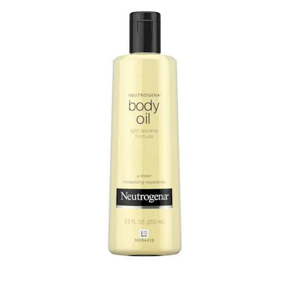 Neutrogena 250ml Light Sesame Formula Fragrance Free Body Oil