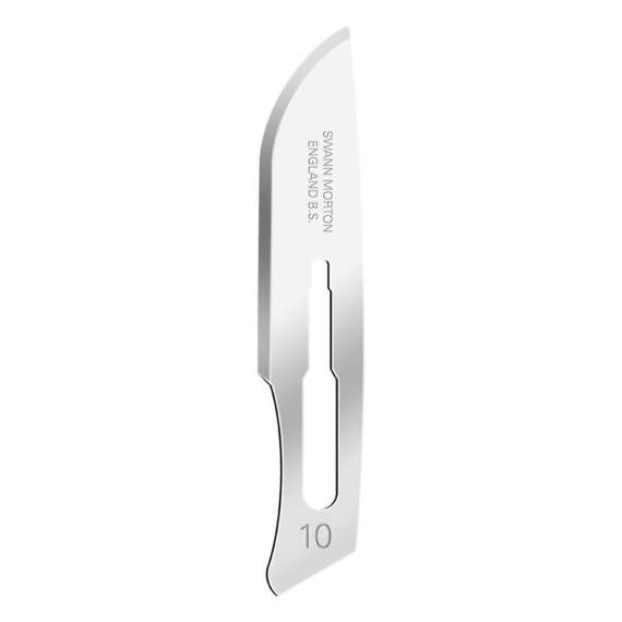 Swann Morton No.10 100Pack Surgical Scalpel Blade