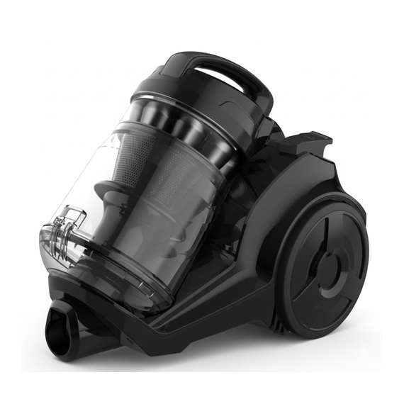 Von VVC-1635-HCX 3.5L Black Dry Bagless Vacuum Cleaner