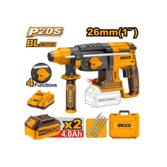 Ingco CRHLI422882 Cordless Rotary Hammer