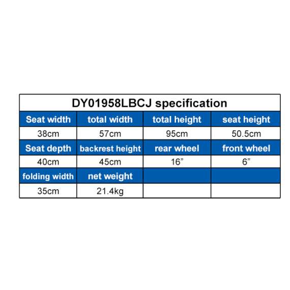 Dayang 38cm Seat Cerebral Palsy Wheelchair, 3 image
