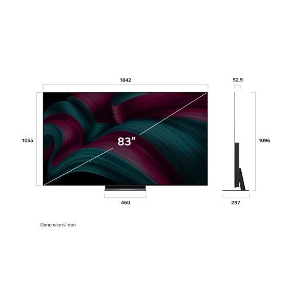 LG OLED83C56LA 83" OLED 4K TV, 2 image