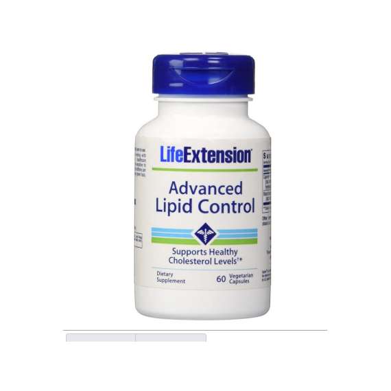 Life Extension Advanced Lipid Control 60 Capsules Supplement