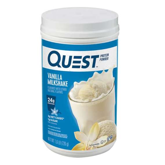 Quest 726g Vanilla Milkshake Protein Powder