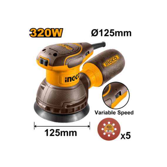 Ingco RS3216 320W Rotary Sander