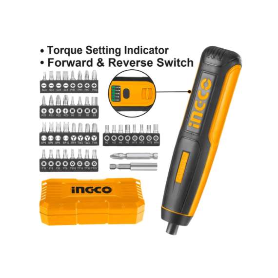 Ingco CSDLI0403 Cordless Screwdriver