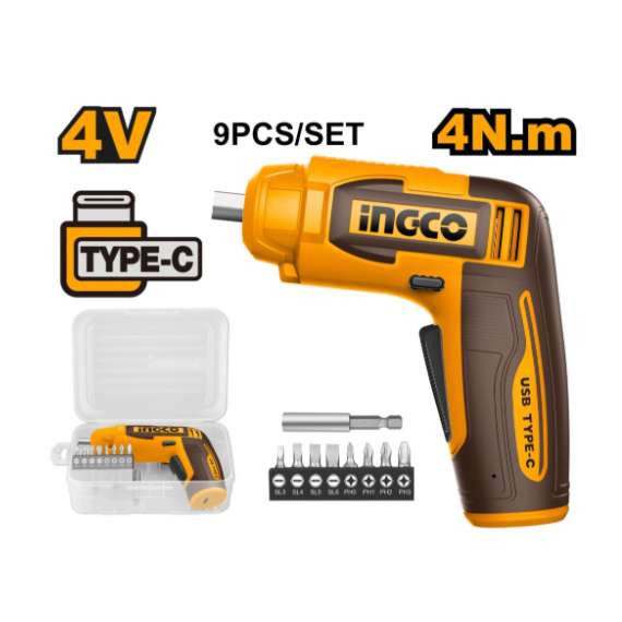 Ingco CSDLI0458 Li-ION Cordless Screw Driver