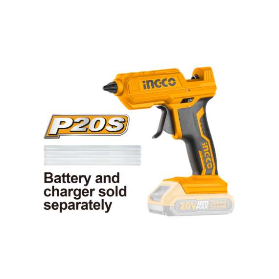 Ingco 20V CGGLI2001 LI-ION GLUE GUN