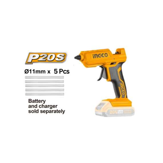 Ingco CGGLI2001TM LI-ION 20V Glue Gun