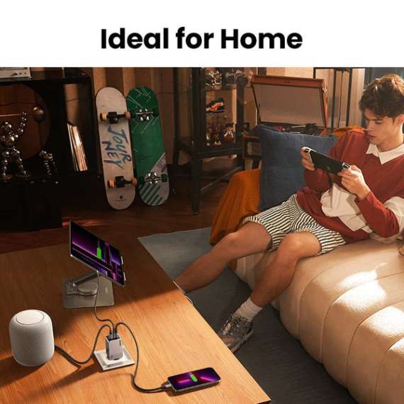 UGREEN Nexode Pro 100W 3 Port GaN Fast Charger, 5 image