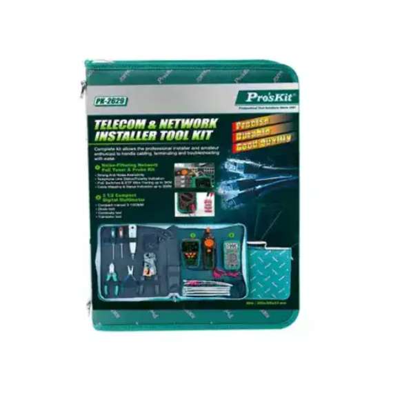 Proskit  PK-2629 Telecommunication and network installer Tool kit set