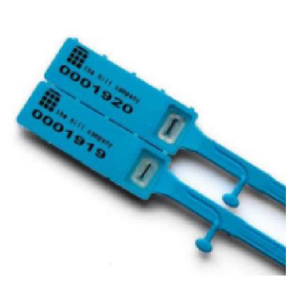 Security Container Seal Sequiensial Numbered 5Mm Sky Blue