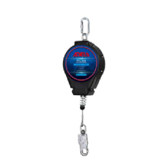 Retractable Lifeline 20Meter Steel Cable, Fall Arrest System With Carry Bag