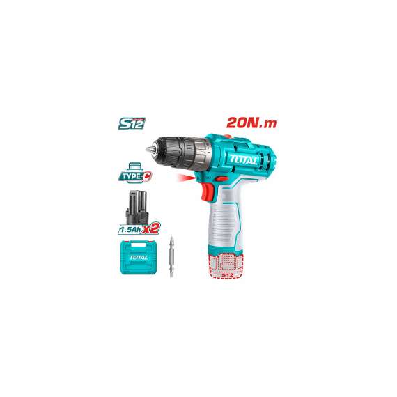 Total TDLI12202 12V Cordless drill