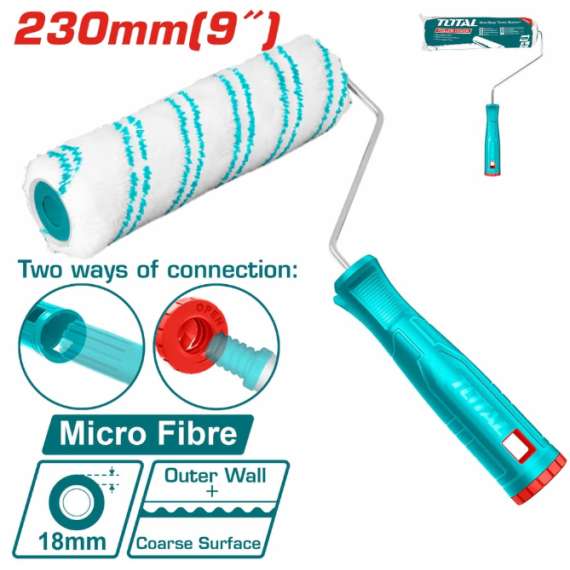 Total  THRHT042302 9″ Cylinder brush Outer wall